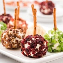 mini cheeseball bites hero image